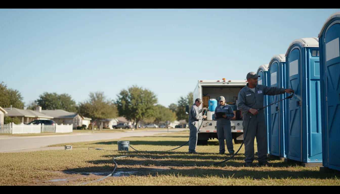 Long-Term Portable Toilet Rental in Eddyville, OR near me